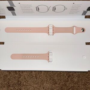 Pink Apple Watch band